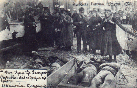 Victims of Smyrna massacres, September, 1922 AGMI collection 